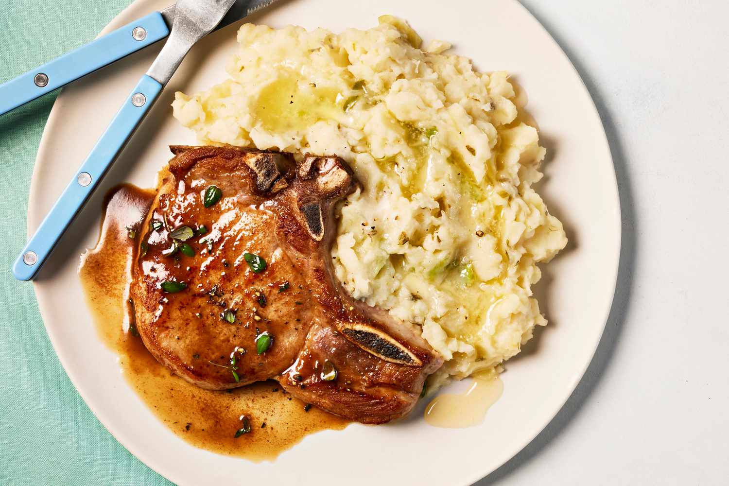 0324DINN-Instant Pot Colcannon with Herbed Pork Chops