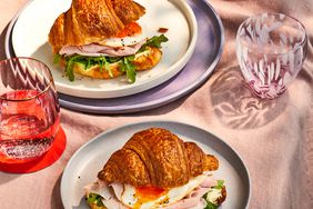 ham and Egg Croissant Sandwqiches