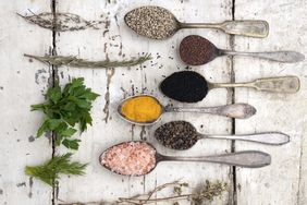 herb-spice-substitutions-guide: spices in spoons
