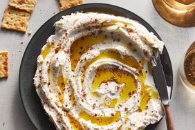 Healthy Superbowl Recipes: Labneh With Pink Peppercorns, Coriander, and Fennel Seeds