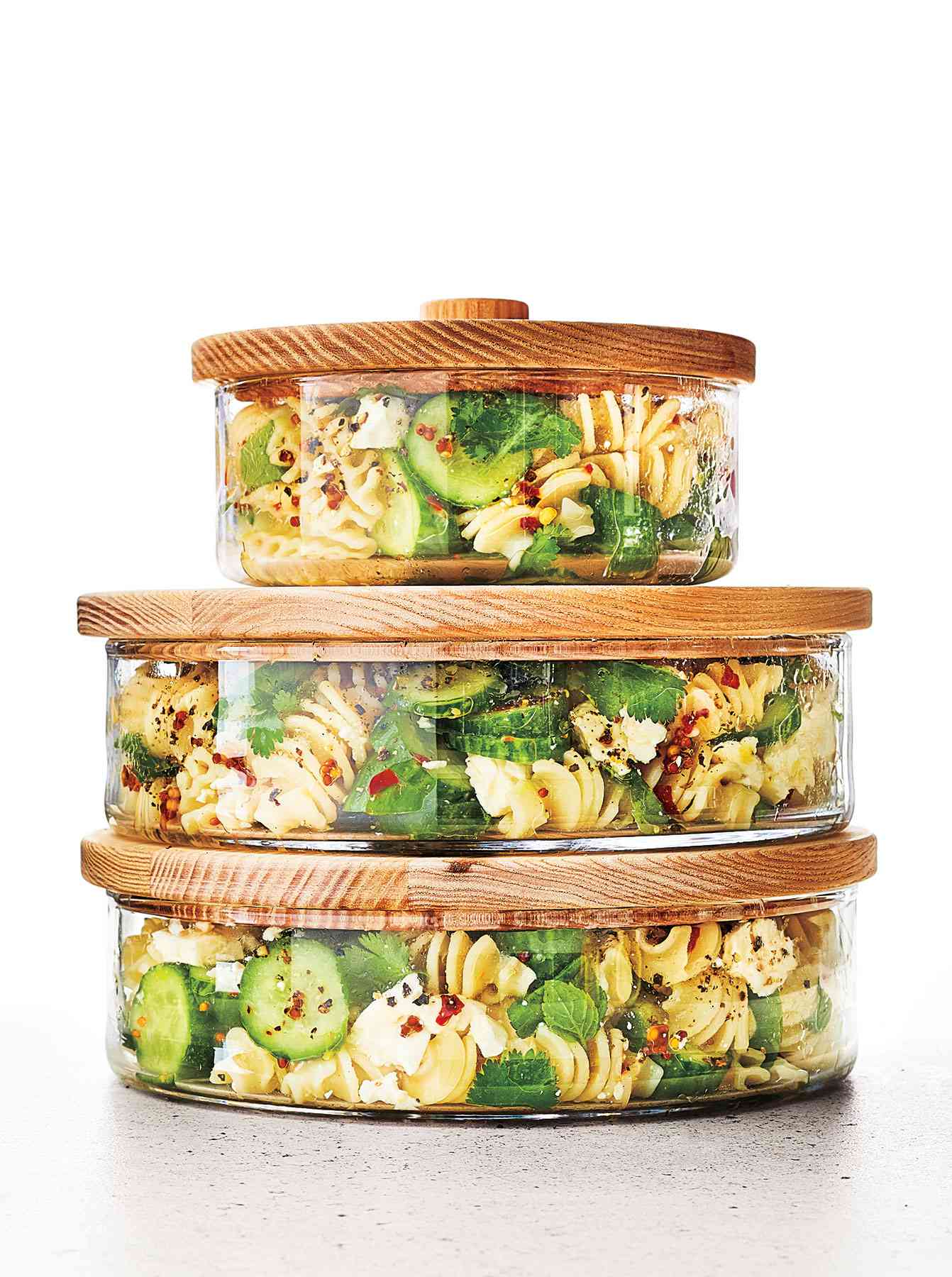 Lemony Cucumber-and-Herb Pasta Salad