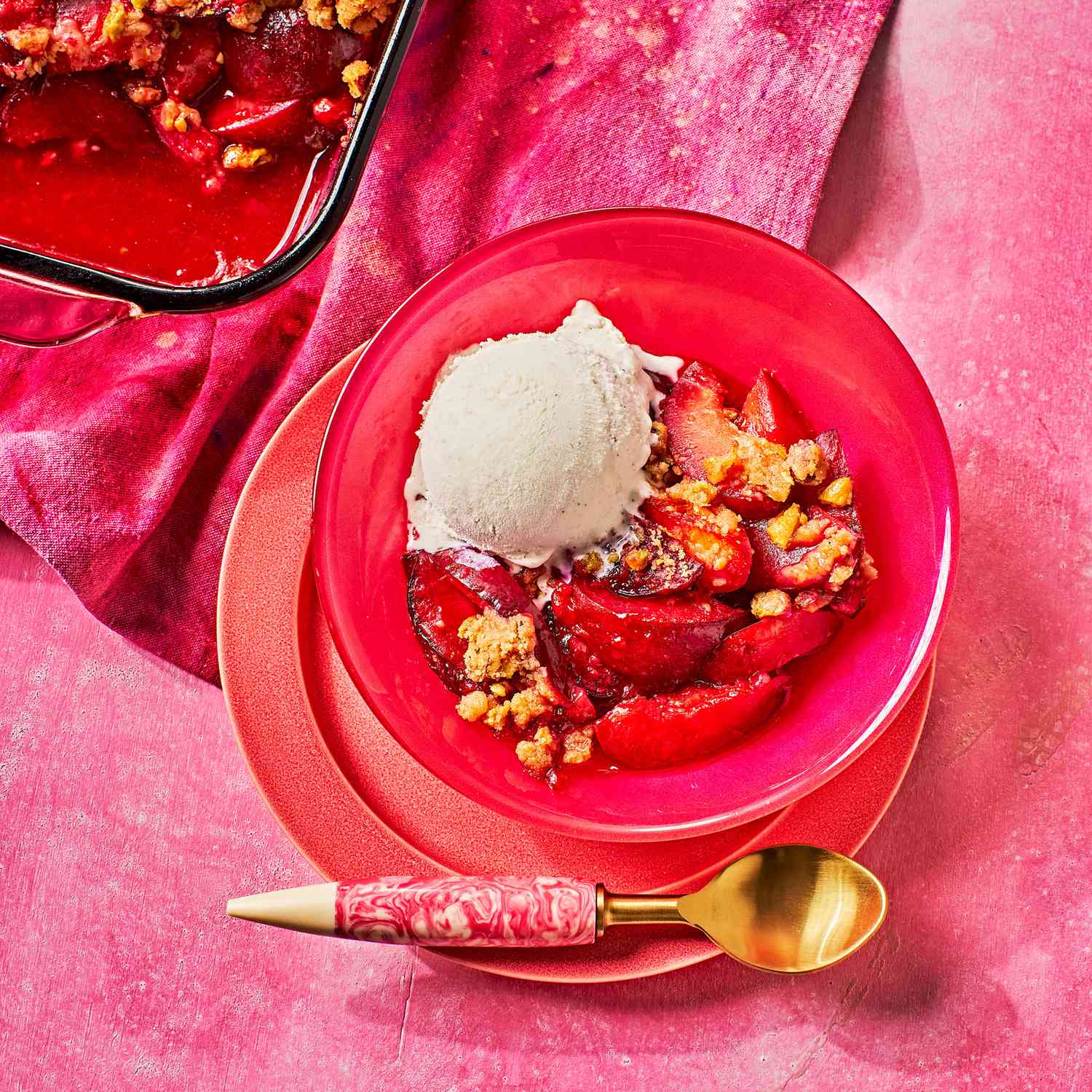 Pluot Crumble